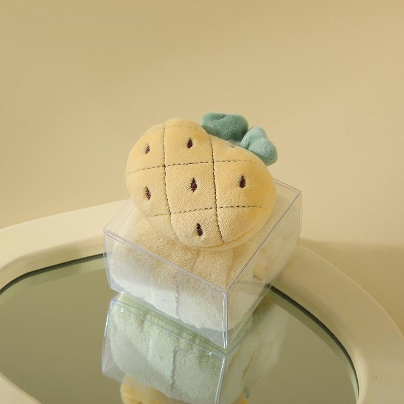 Gift Towel Creative Hand Towel Cartoon Animal Children's Square Towel Tulip Small Towel Gift Box Figurine