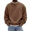 Men's Neck Sweatshirt for Winter Casual Daily Wear Pullover