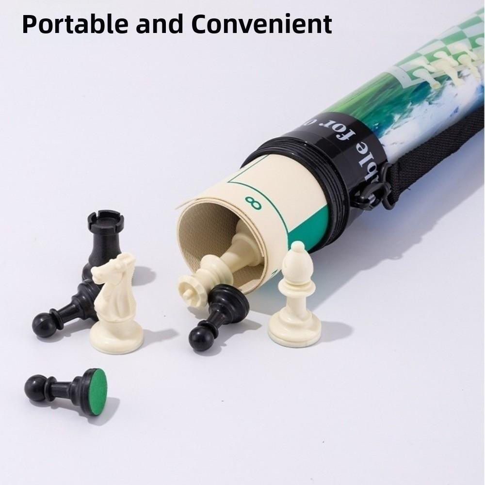 36/42/51cm Chessboard Medieval Chess Set Resin Travel Chess Pieces Set  Desktop