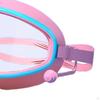 Children Swim Goggles Kids Swimming with Earplugs Soft Silicone Glasses