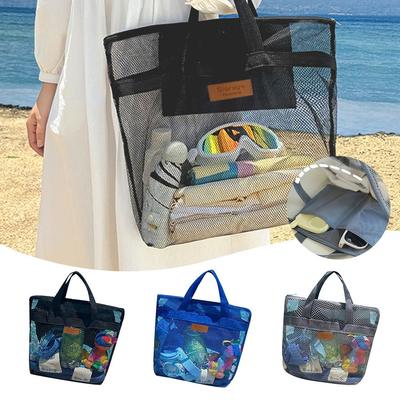 Hollow Shoulder Bag Large Capacity Makeup Storage Bag New Beach Bags  Travel