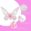 Butterfly Angel Princess Wings Costume - Sparkle Cosplay Props for Women Girls Halloween Party Favor Dress Up