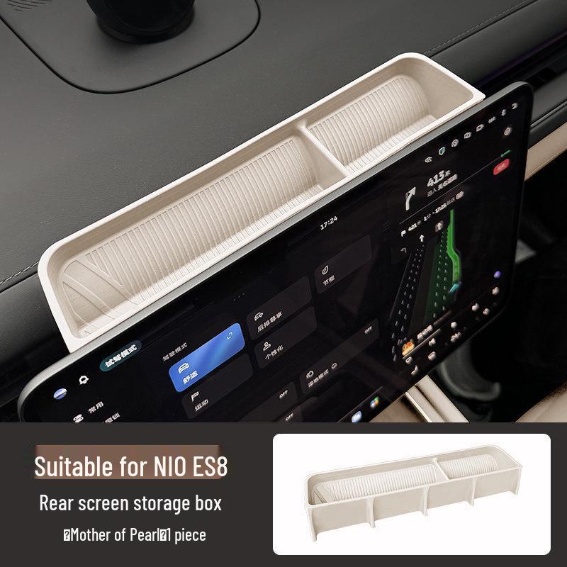 NIO ES8 Rear Console Glasses Organizer - Compatible with 26 Models, Car Storage Accessory