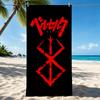 Berserk Japanese Anime Cool Towel Beach Towel Quick Dry Absorbent Bath Towel For Swimming Gym Camping Outdoor Sunbathing