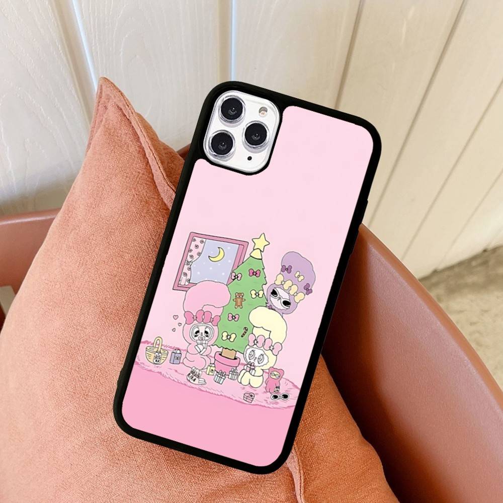 Interesting O-Opanchu Cartoon U-Usagi PC+TPU Phone Case For IPhone 17 16 15 14 PRO MAX 11 12 13 PLUS MINI Cover