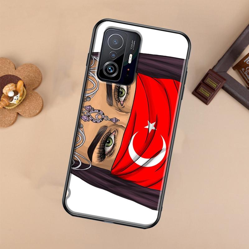 Turkey Turkish Flag Case For Xiaomi 13 14 Ultra 11T 12T 13T 14T Pro POCO X7 Pro X3 X5 X6 F3 F5 F6 M6 Pro Cover