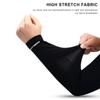 Manga de Brazo de Seda de Hielo Verano Transpirable Secado Rápido Protección Solar UV Para Deportes al Aire Libre Correr Fitness Ciclismo Cubierta de Manga Deportiva
