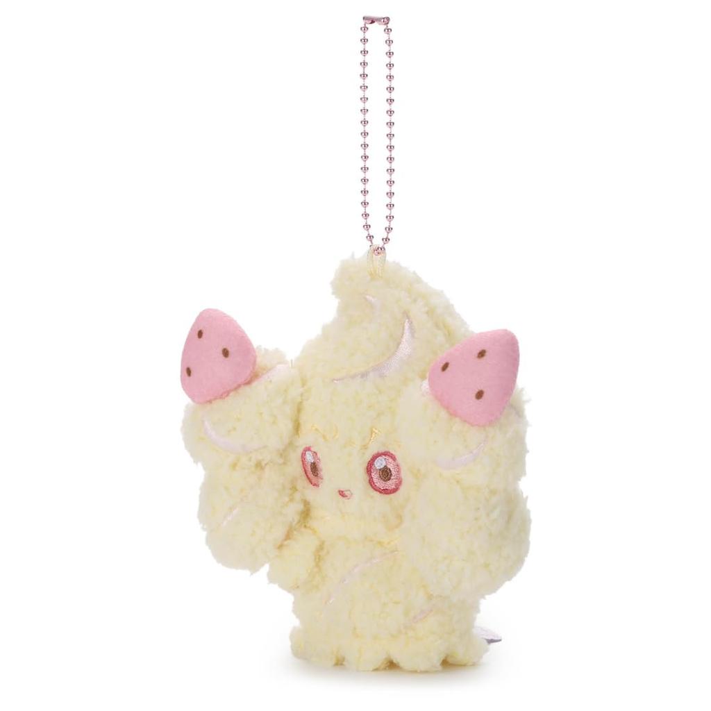 Takara Tomy Arts PokePeace Plush Ball Chain Mascot Alcremie (TAKARATOMY A.R.T.S) Pokémon (Width approx. 9.5cm)