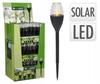 Solar LED garden lamp, gray, 6 cm, 1 pc.