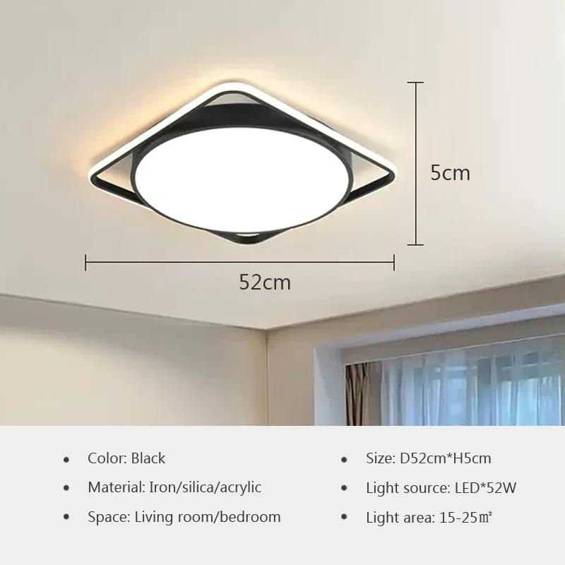 

Современный светодиодный потолочный светильник, роскошный светильник для спальни, столовой, гостиной, детской комнаты, кабинета, домашнего декора, светильники, светодиодные люстры Natural White