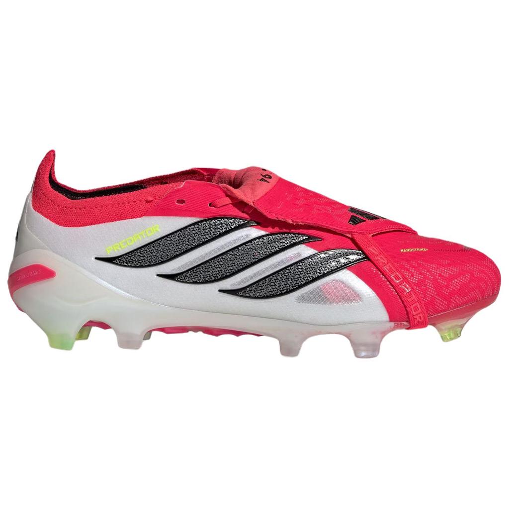 Adidas Predator Elite Ft Bequeme Passform Fg (Gummi Lange Stollen) Kunstrasen Stoff Fußballschuhe Unisex Fußballschuhe Weiß JS0380