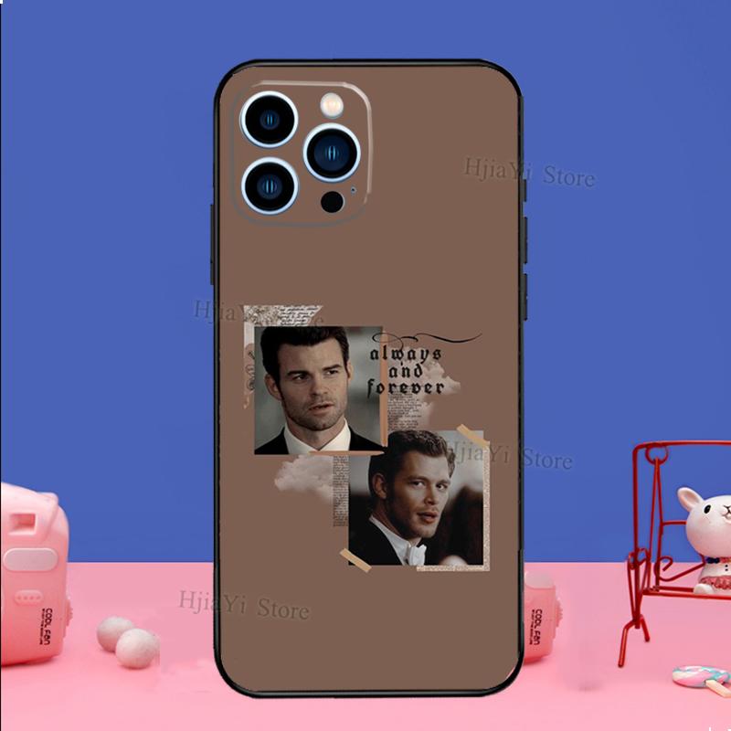 Klaus Mikaelson The Vampire Diaries Phone Case For iPhone 16 15 11 12 13 14 Pro Max Mini X XS XR Plus SE2 Funda Coque Cover