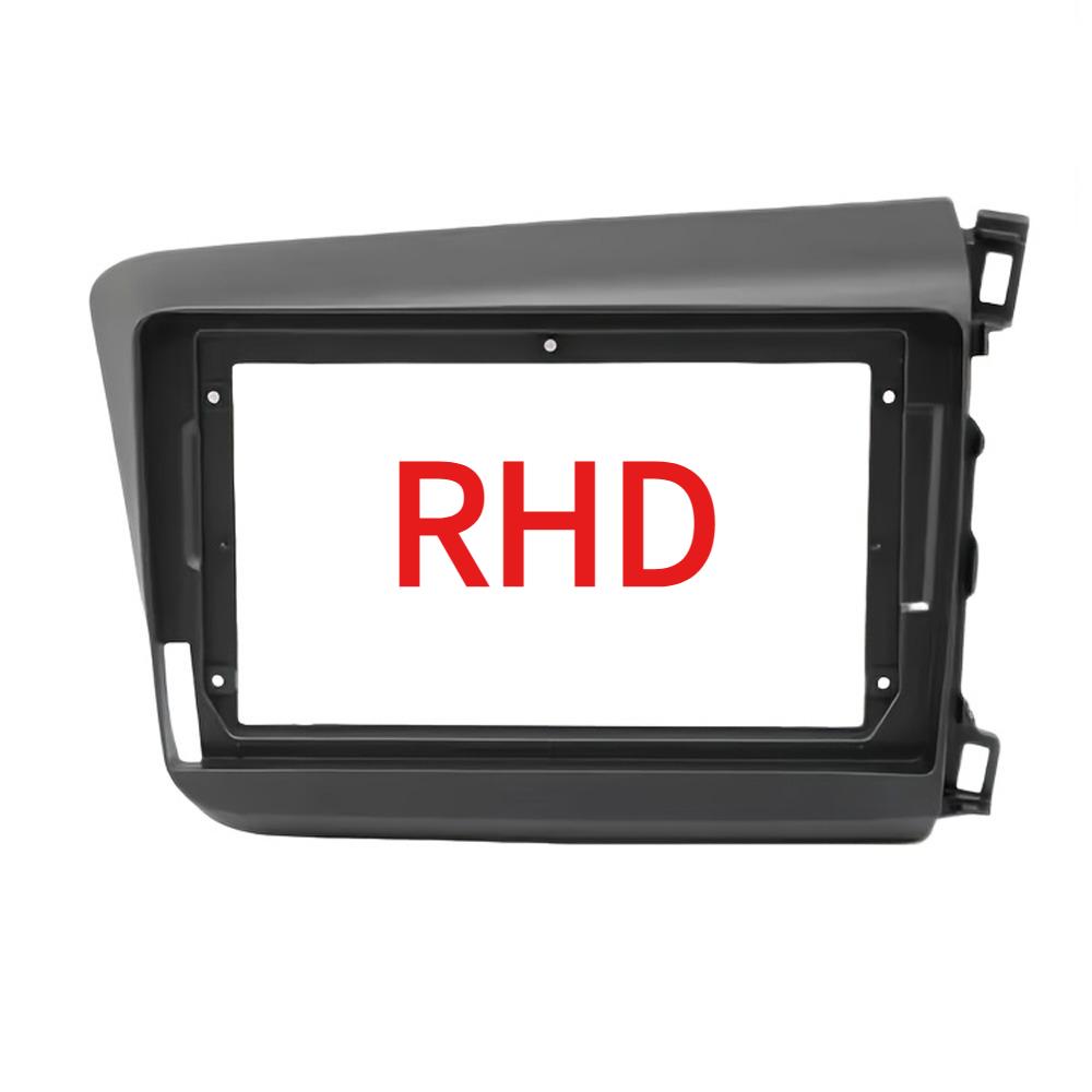 For HONDA CIVIC 2012-2015 LHD/RHD 9 Inch Car Fascia Frame Decorative Panel Mounting Auto Interior Accessories