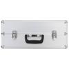 Tool Box 47 x 36 x 20 cm Silver Aluminum