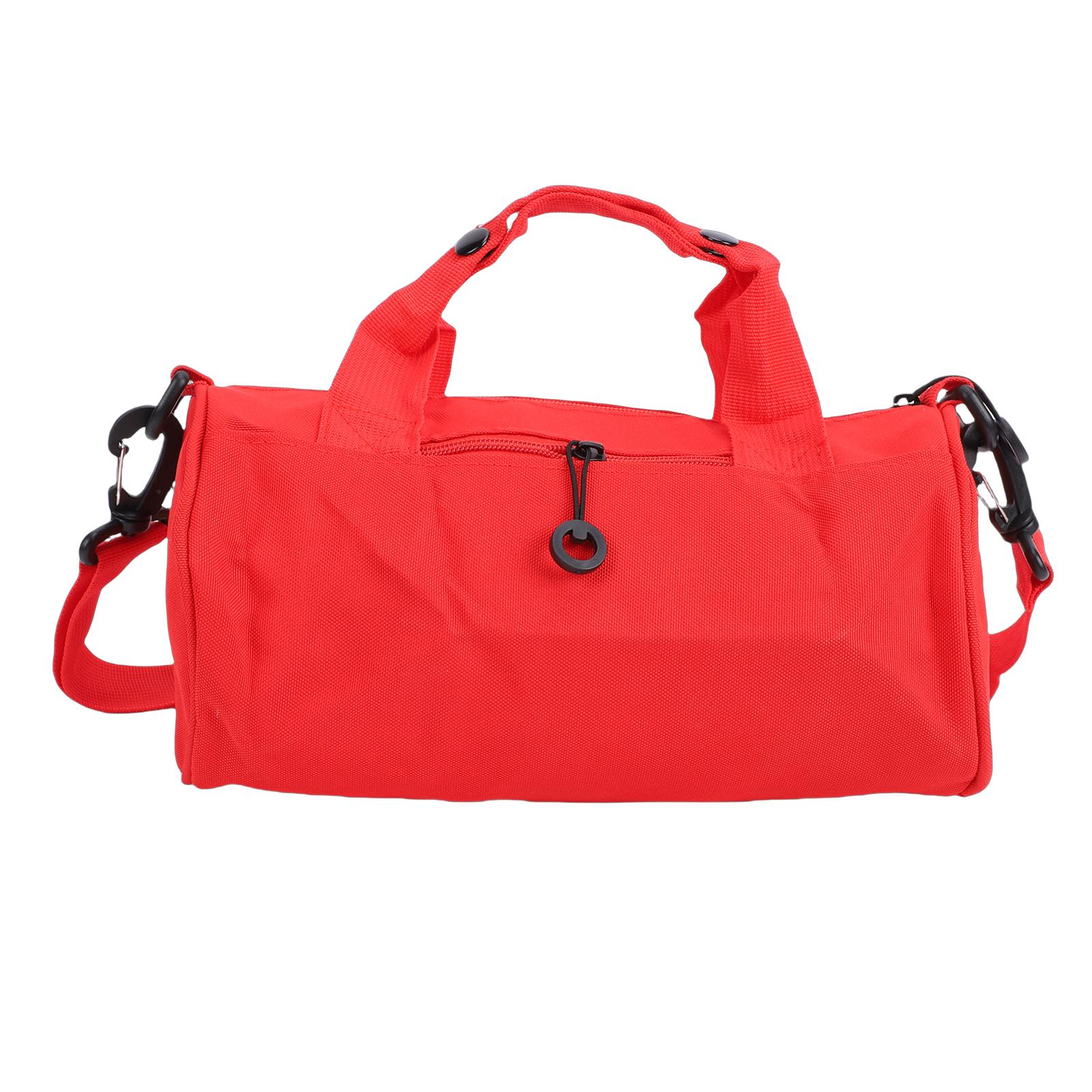 Tomtop Jms Red Small Gym Bag Stylish Water Proof Oxford Cloth Overnight Travel Bag For Outdoor Activity Business Trip