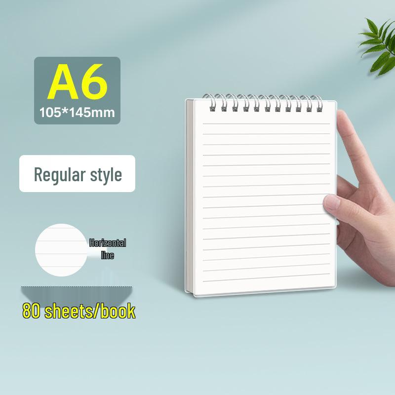 Dual Spiral Notebook - Thick B5, A5 Planner with Lined, Grid, and Blank Pages (English)
