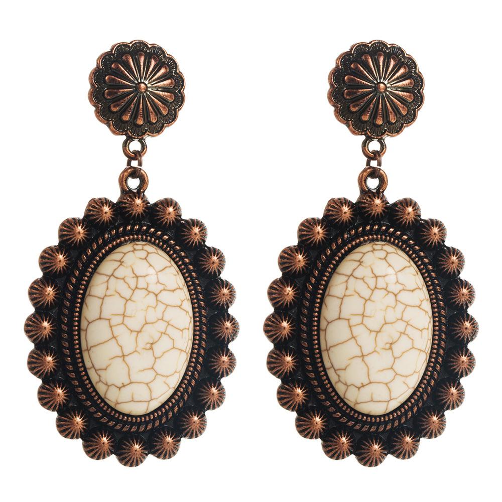 New Style Alloy Retro Geometric Vintage Earrings for Women