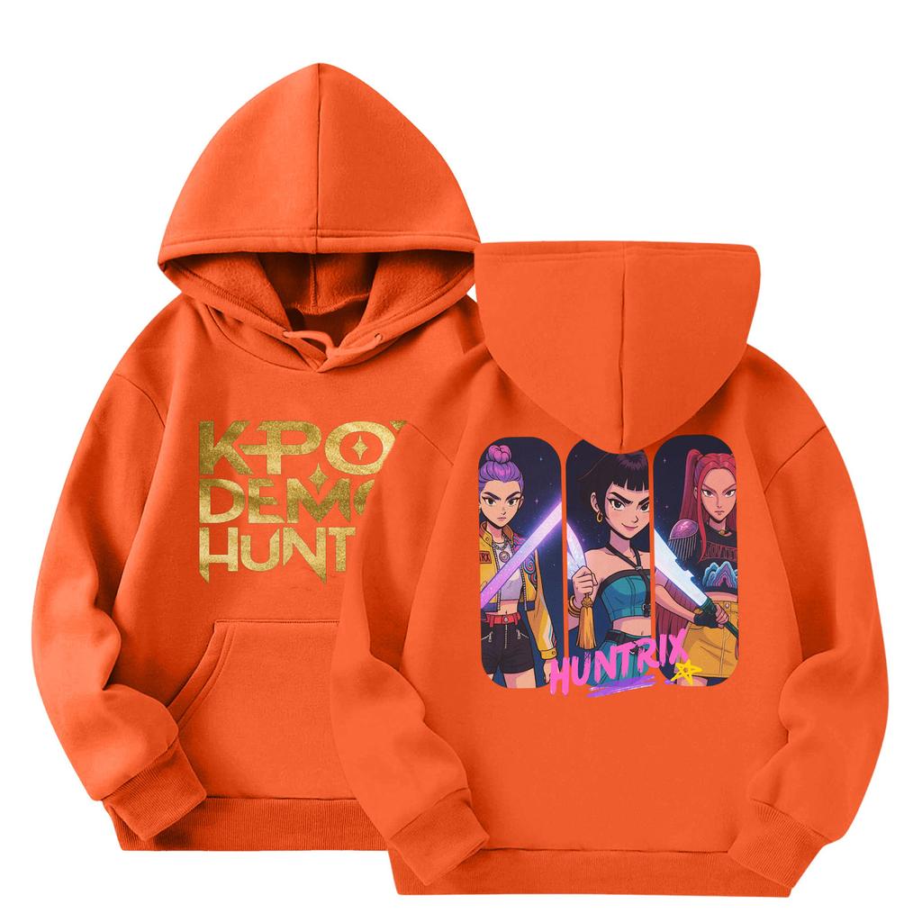 Dětská móda Lehký pulovr s dlouhým rukávem s kapsami Potisk Mikina s kapucí