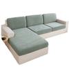1/2/3/4 Seater Waterproof Jacquard Fabric Sofa Seat Cushion Cover Velvet Anti-Slip Furniture Protector Pet Kids Stretch Washable Sofa Cover