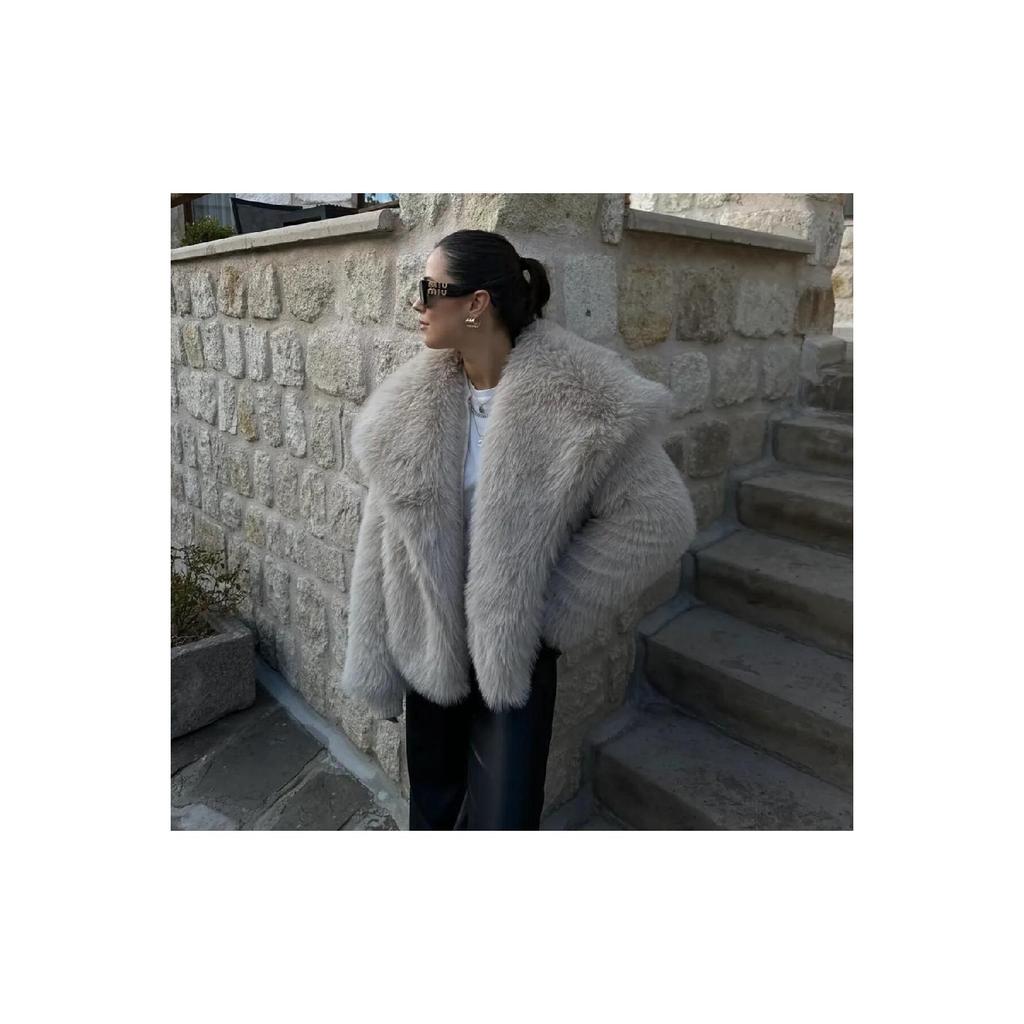 Premium Faux Lolita Fur Coat