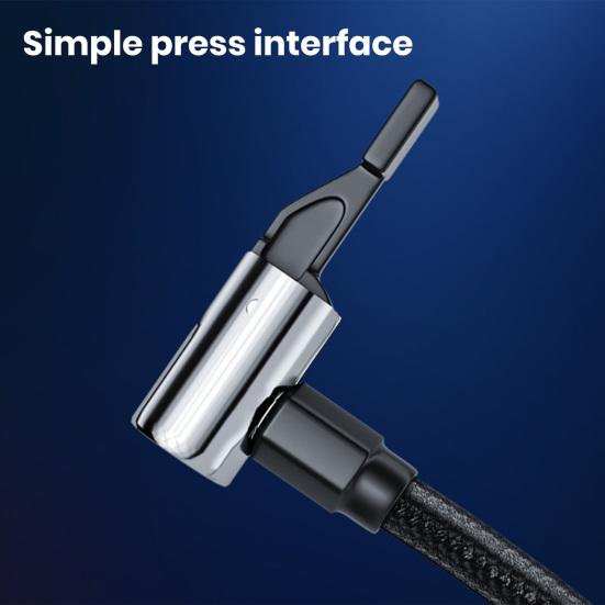 Tire Inflator Portable Air Compressor with Digital Display High Power Rechargeable Portable Electric Air Pump Tire Pressure Gauge