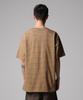 DICKIES Striped Mono Logo T-Shirt Olive