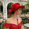 Lovely Western Theme Hat For Women Bride Bachelorette and Carnivals Parties Stage Show Photography Accessory Headpiece