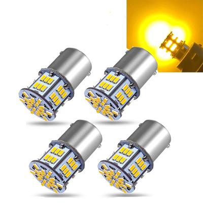 TORIBIO S25 Einzelbirne 54LED 3014SMD Hohe Helligkeit Blinkerlicht P21W 1156 S25