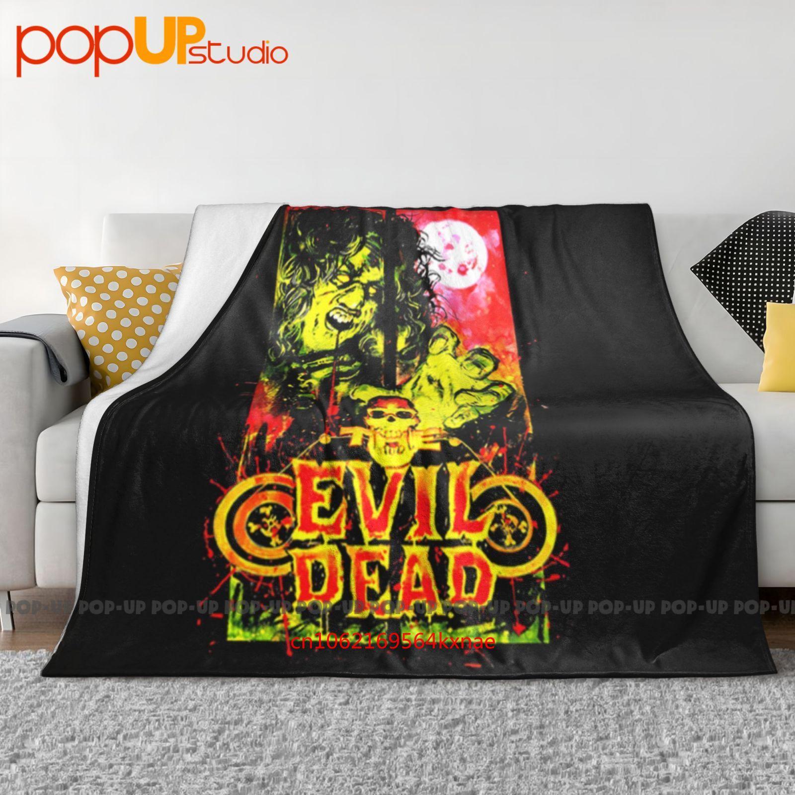 

Evil Dead V.10 Black Movie Poster Horror Ultra-Soft Blanket Quilt Winter Sofa Cover Bed Covers 30x40in