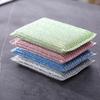 Thickened Stripe Cleaning Sponge Wipe Double Side Reusable Rags Dishwashing Pans Scouring Pads Kitchen Cleaning Tool