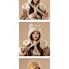 Women S Winter Warm Knitted Hat Cute Ear Flap Cycling Windproof Beanie