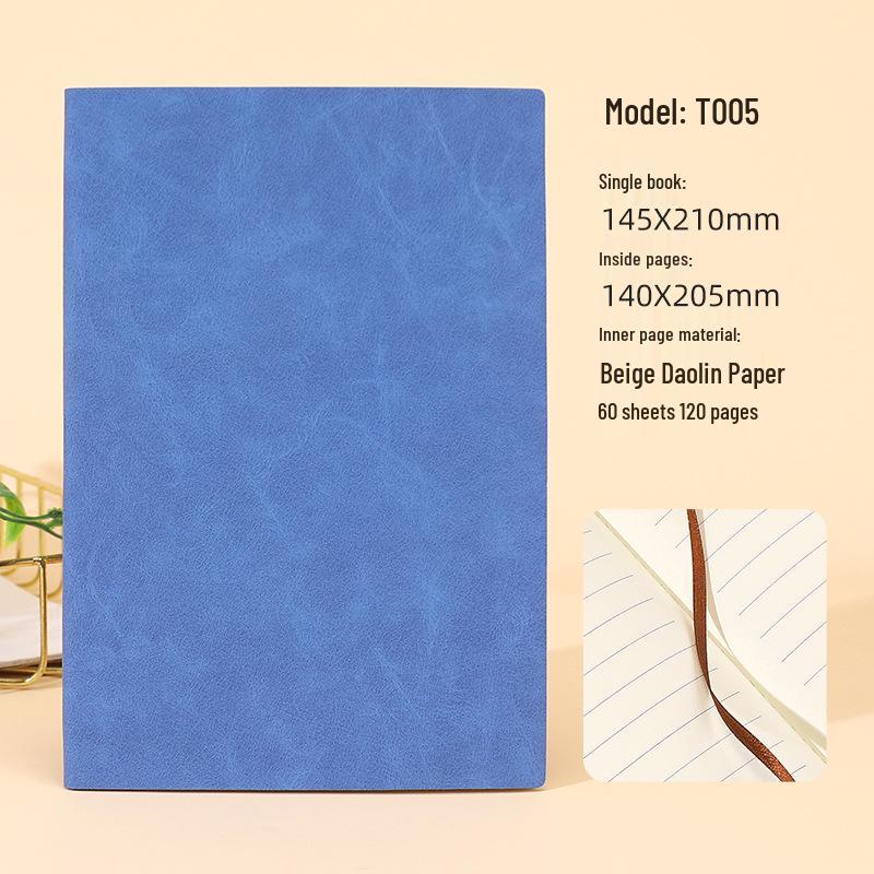 Custom A5 Lined Notebook with Logo Printing for Business Offices