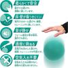 Ikeda Kogyo Co., Ltd. Indoor Sponge Ball [Quiet, Soft, Polyurethane Material, Bouncy] (15cm)