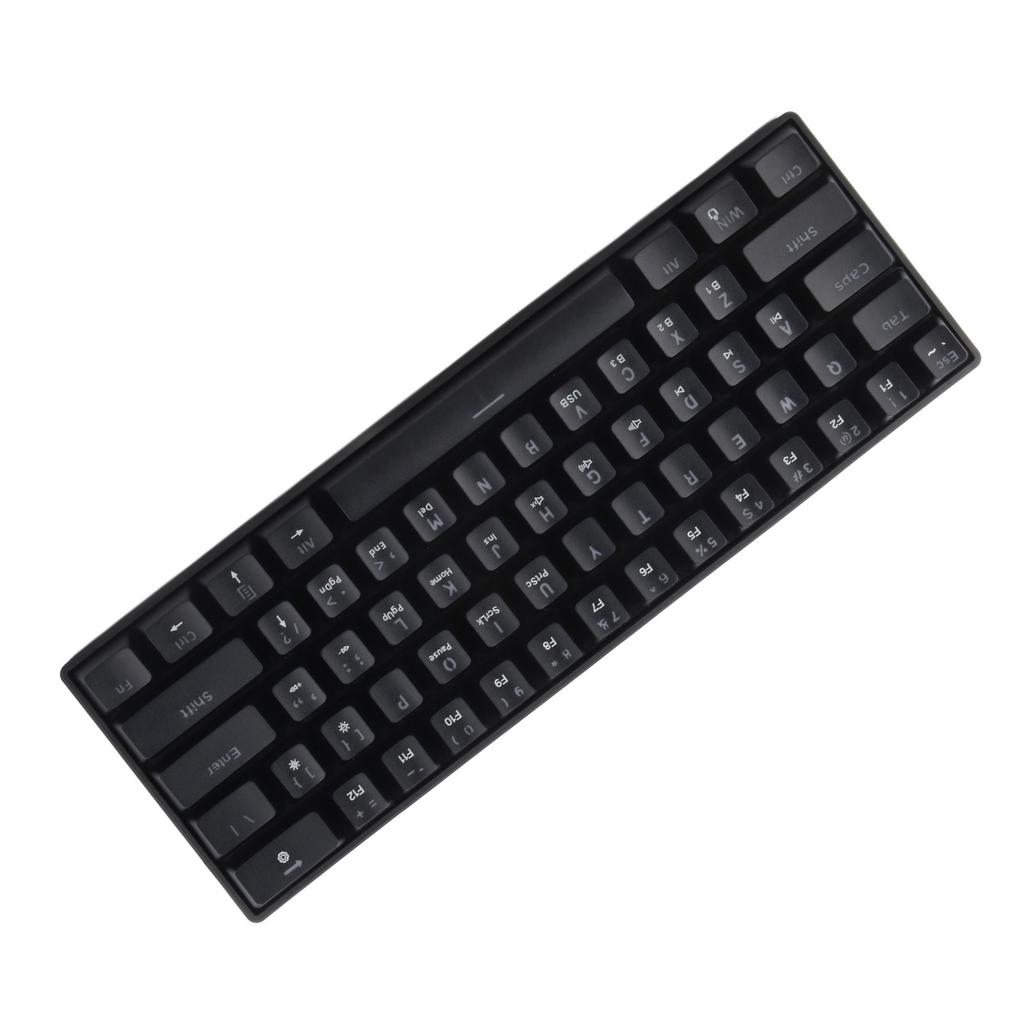 Mechanical Keyboard 61 Keys Dual Mode Color Backlit Gaming Universal Computer Accessories
