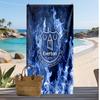 Asciugamano da Spiaggia con Stampa del Football Club Everton, Asciugamano Grande Morbido ad Asciugatura Rapida per Spiaggia Campeggio Nuoto