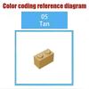 50g MOC 14718 1x4x2 Wall Panel Small Particle Educational Building Blocks Replacement Parts