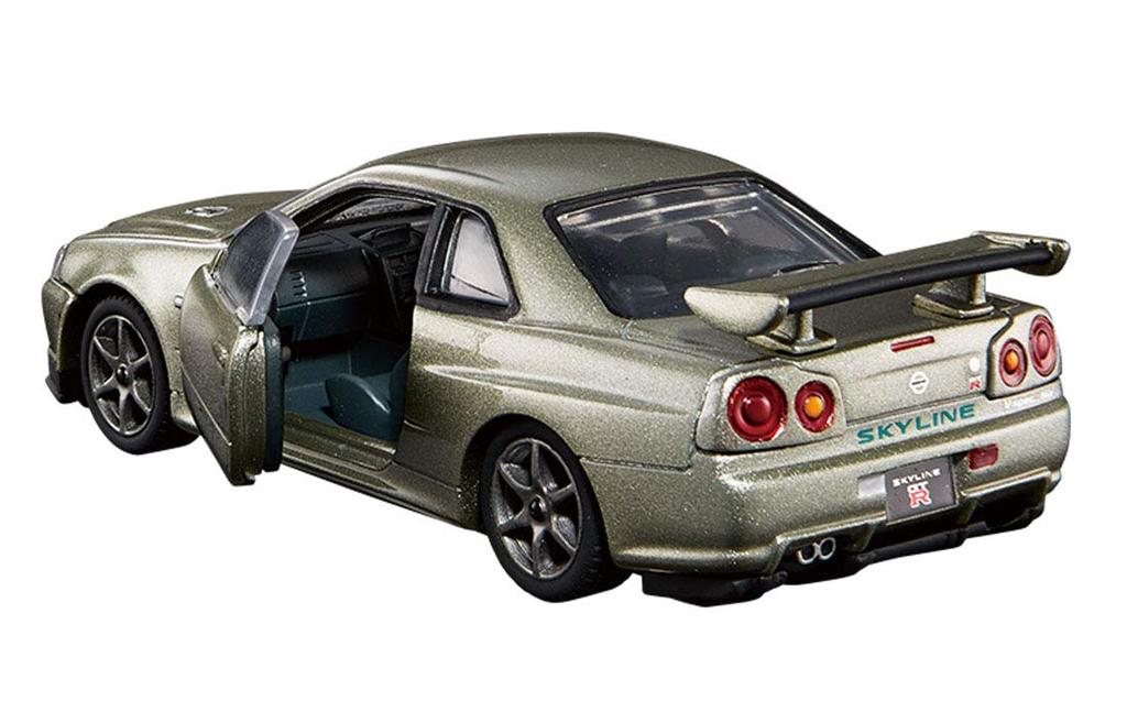 Tomica Premium RS Nissan Skyline GT-R V-spec II Nur (Millennium Jade)