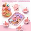 Tea Party Set for Little Girls,Kids Kitchen Pretend Play for Girls Boys Age 3-8, Kitchen Toys with Teapot,Cups,Plates & Storage Case,Princess Gift Set