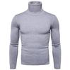 Winter Turtleneck Men's Sweater Long Sleeve High Neck Sweaters