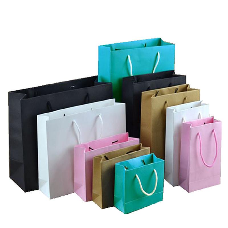 Vintage Paper Gift Bags Set For Weddings Parties And Gifts