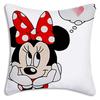 Federa Cuscino Cartone Animato Minnie Mouse Carina Federa Cuscino Stampata per Divano Casa