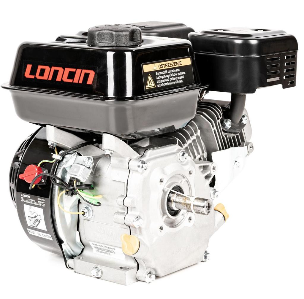 Motor Loncin G210Fa-A Horizontale Welle 20 Mm / 52 Mm G210Fa-A