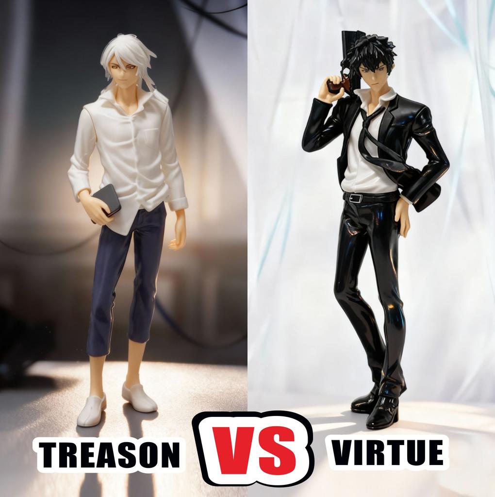 Direkt vom Hersteller Kougami Shin'ya Makishima Shogo PVC Actionfigur Anime Sammlerpuppe Schreibtischdekoration