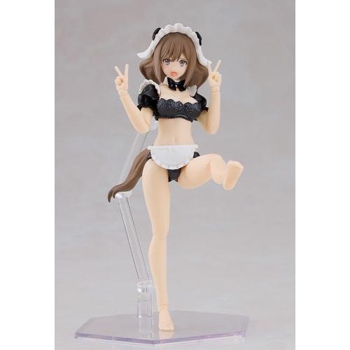 [.co.jp Exclusive] Max Factory PLAMAX GP 07 Underwear Body Girls Ran & Jerry Maid Ver. Set, Non-Scale Assembled Plastic Model Kit
