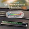 Beautiful And Simple Temporary Parking Number Plate,With 5 Sets Of Numbers, Economical And Practica 1Pc
