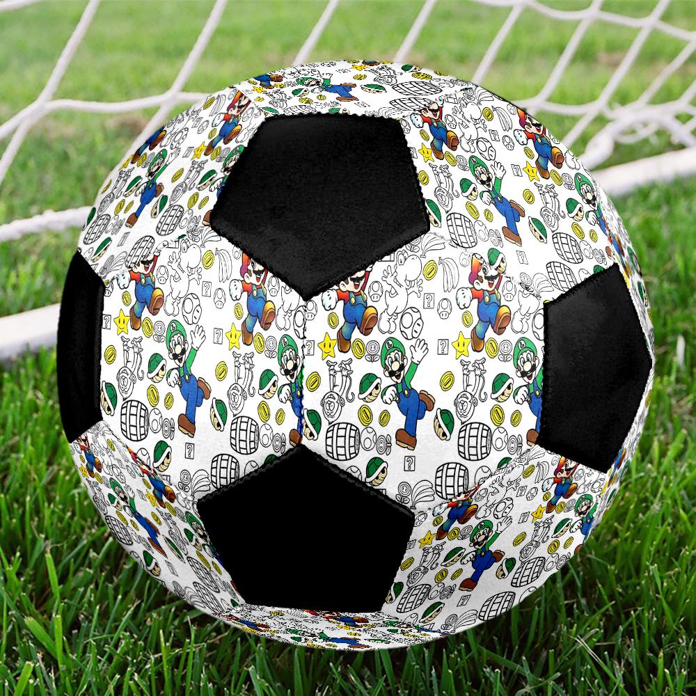 Mario Theme Size 5 Soccer Ball, Suitable for Both Indoor and Outdoor Matches, a Gift Suitable for Everyone.
