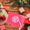 3D Pop-Up Herzbaum Karte für Geburtstagsfeiern Valentinstags Grußkarte mit Umschlag Party Einladungskarte
