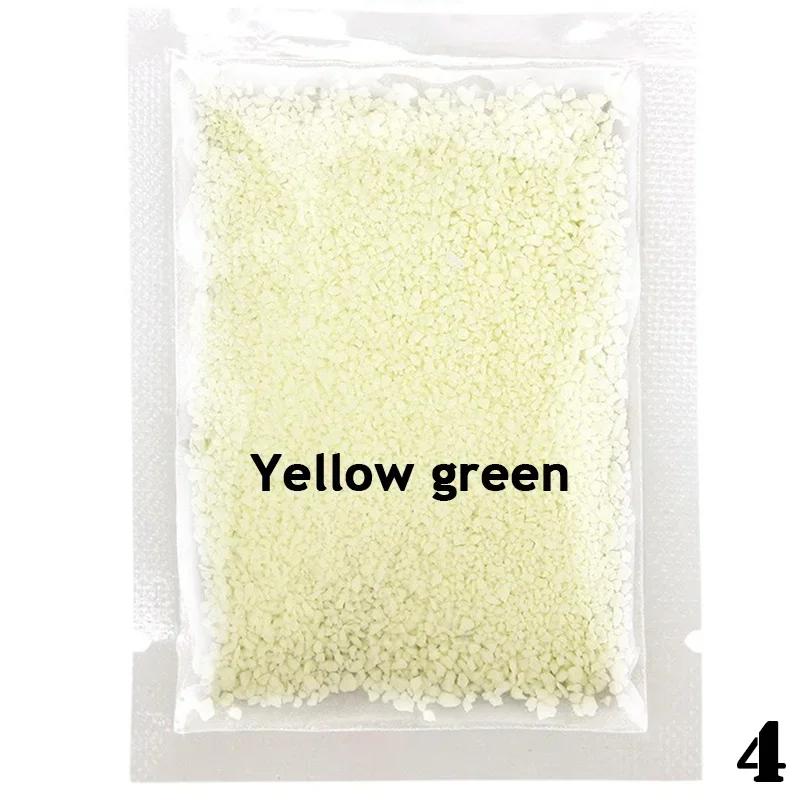 1X Party Luminous Decoration Colorful Fluorescent Particle Luminescent Pigments Glow In Dark Sand Luminous Gravel