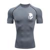 Skeleton Men's Sports T-shirt for Fitness Training Fitness Compression Men's Training T-shirt  Workout T-Shirt