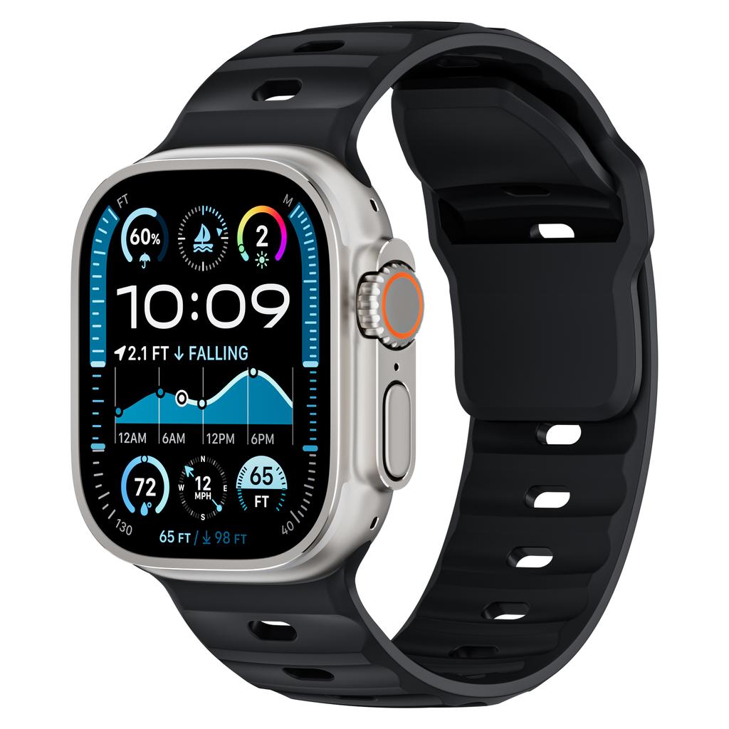 Band For Smart Watch Ultra 2 49mm 10 46mm 9 8 7 45mm Silicone Sport Soft Strap Bracelet Accessories for Watch Series SE 6 5 4 3 2 1 44mm 42mm